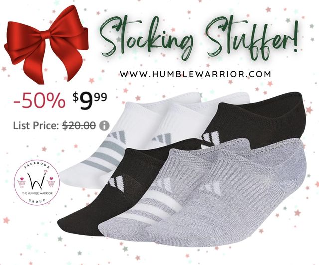 adidas Women’s No Show Athletic Socks