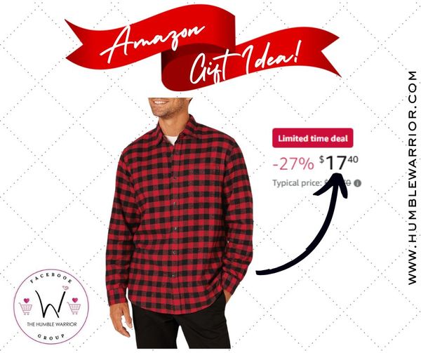 Men’s Long-Sleeve Flannel Shirt
