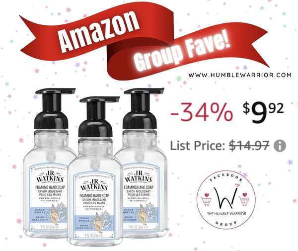 J.R. Watkins Foaming Hand Soap