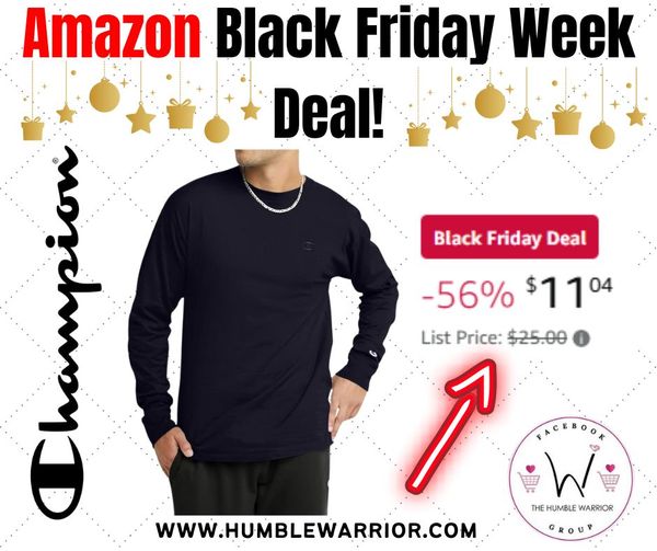 Champion Men’s Classic Long Sleeve T-Shirt