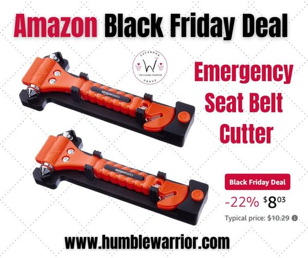 emergency seat belt cutter and window breaker