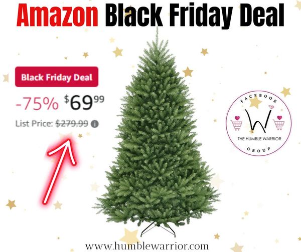 National Tree Company Artificial Full Christmas Tree, Green, Dunhill Fir