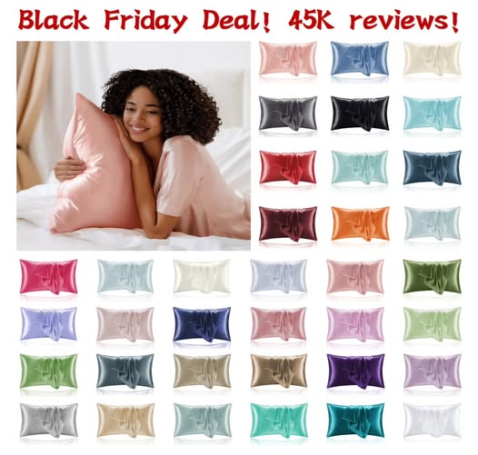 satin Bedelite pillowcases