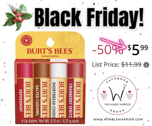 Burt’s Bees Festive Fix set