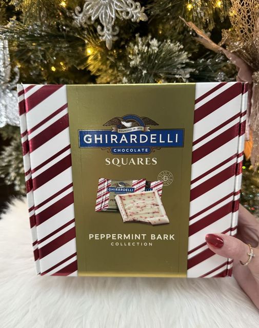 GHIRARDELLI Peppermint Bark and Dark Chocolate
