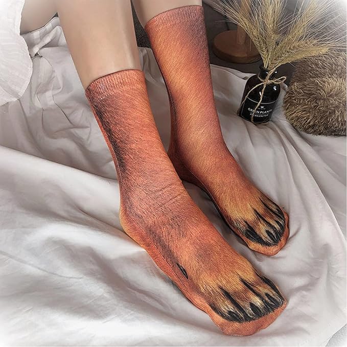 Animal Leg Socks!