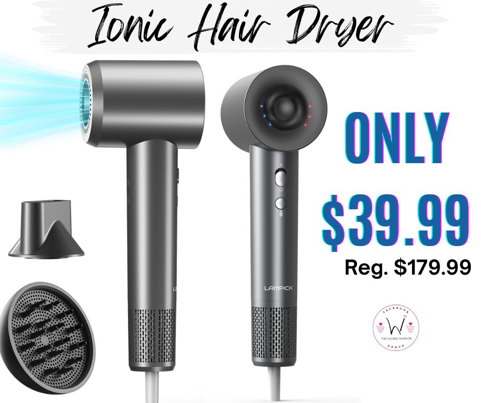 ionic hair dryer
