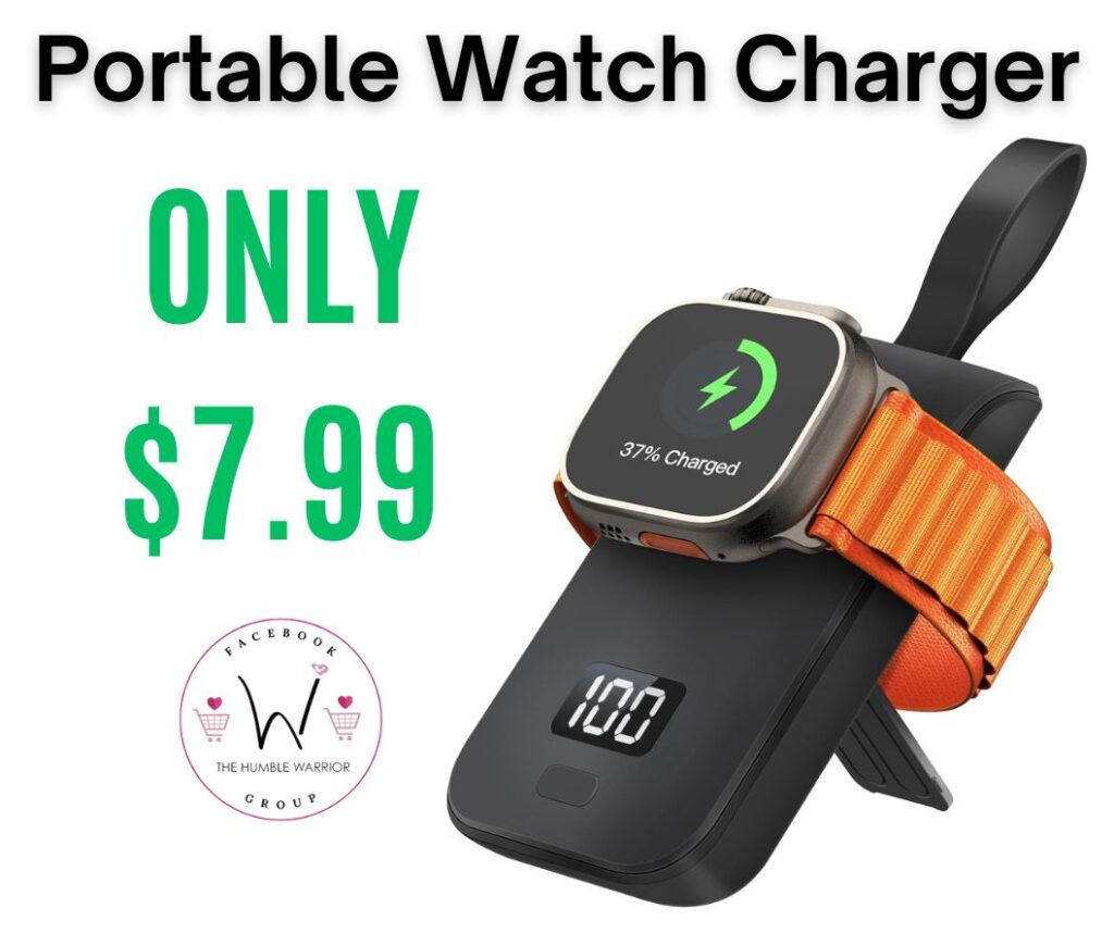 Portable watch charger