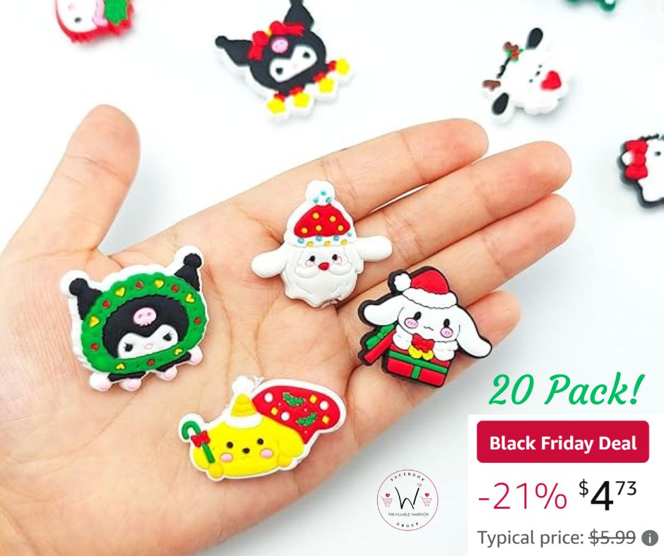 20 pcs croc charms