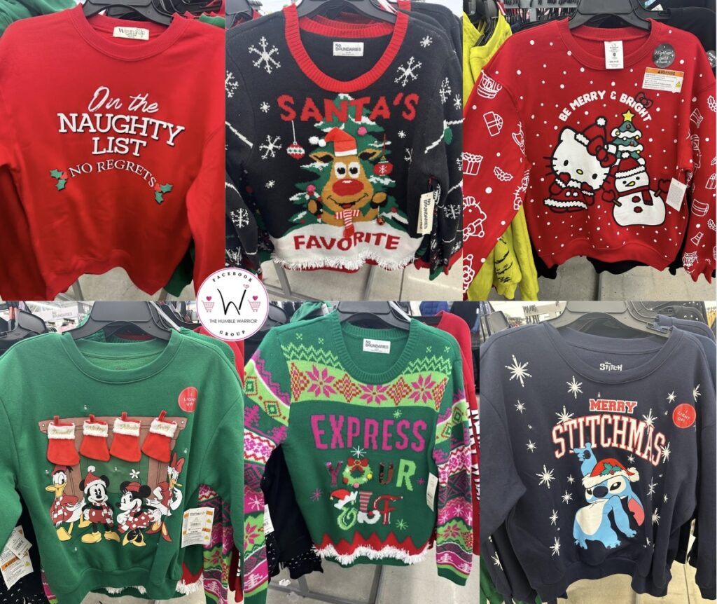 Holiday sweaters!