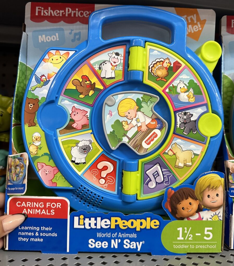 The Fisher-Price Little People Toddler Learning Toy!