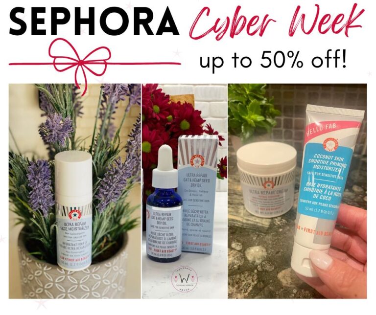 Cyber Week at Sephora First Aid Beauty