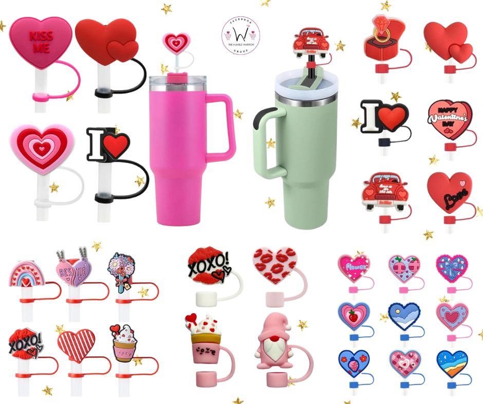 Valentine’s Day Stanley Cup Accessories!