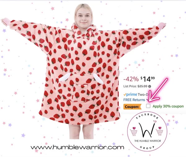 Wearable Blanket Hoodie