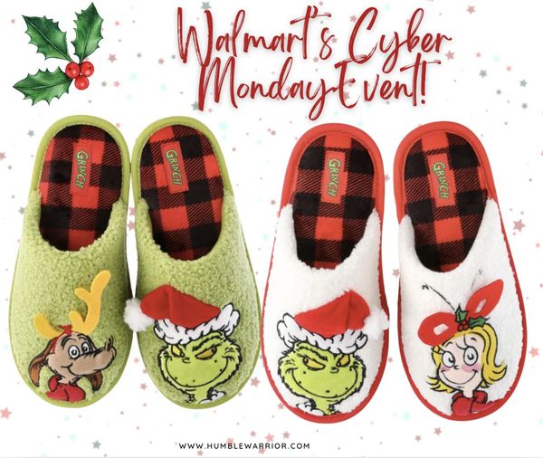 The cutest holiday slippers