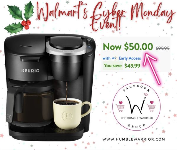 Keurig K-Duo Essentials Black Single-Serve K-Cup Pod Coffee Maker