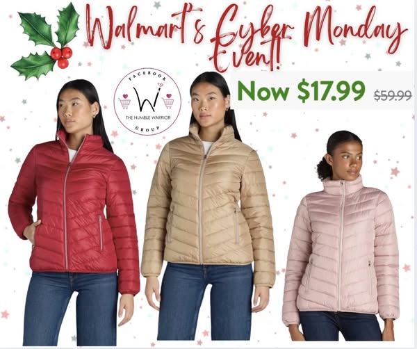 Women’s and Women’s Plus Packable Puffer Jackets