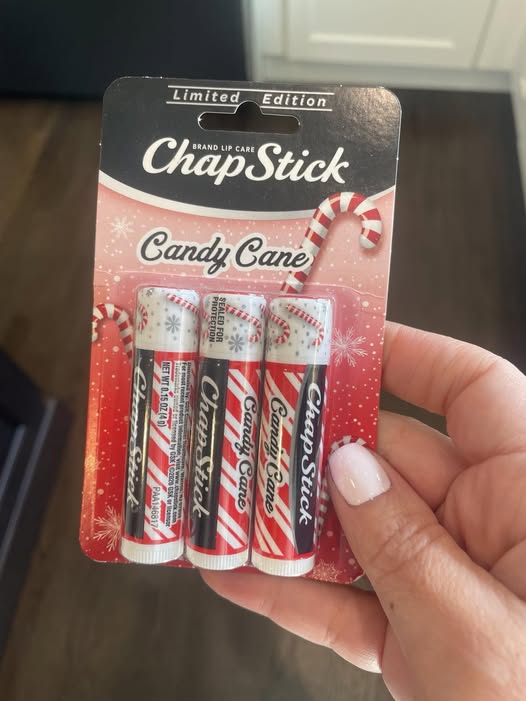 ChapStick Candy Cane Lip Balm 3-pack