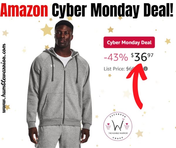 Under Armour Men’s Rival Fleece Full Zip Hoodie