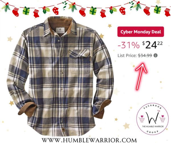 Legendary Whitetails Men’s Buck Camp Flannel