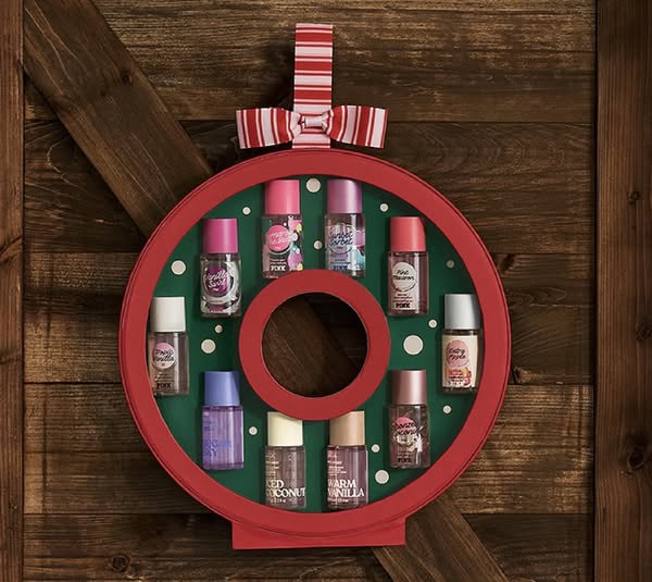 Victoria’s Secret scent wreath