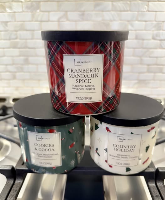 candles from Mainstays