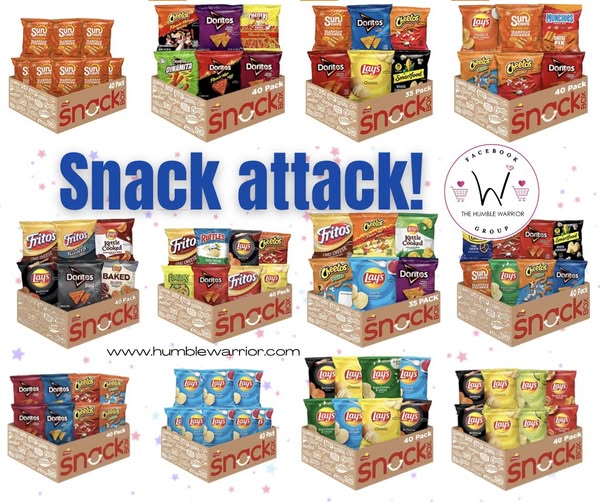 Score salty snacks!