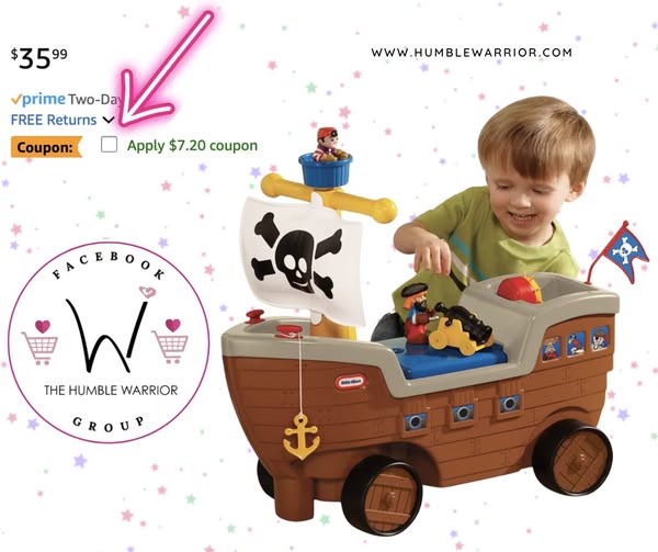 2-in-1 Pirate Ship from Little Tikes