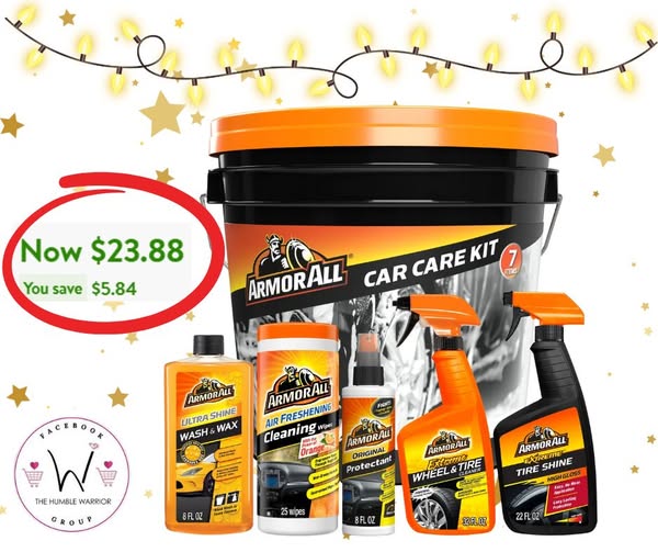 Armor All Car Cleaning Kit 7-Piece Set