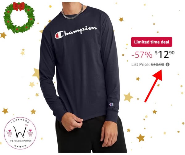 Champion Men’s Classic Long Sleeve