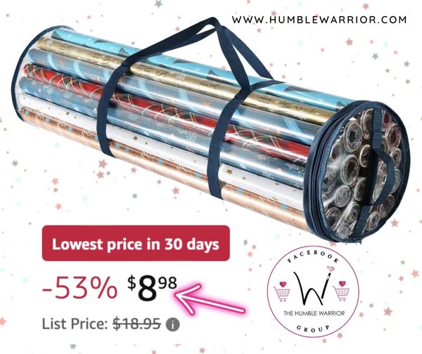 Wrapping Paper Storage Container