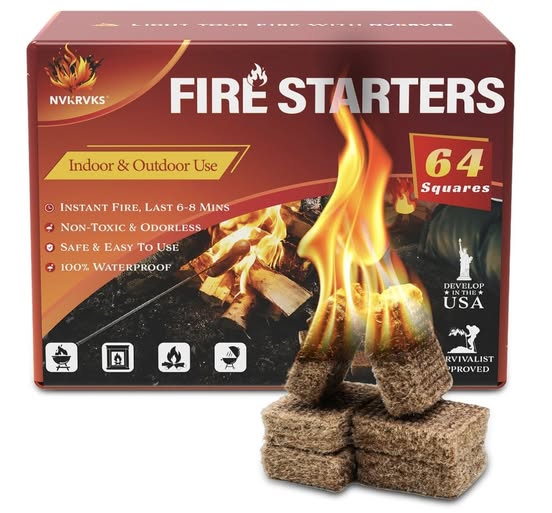 fire starter cube