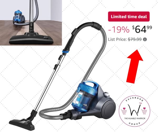 Eureka WhirlWind Bagless Canister Vacuum Cleaner!