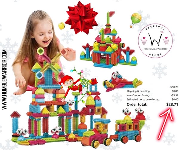 Contixo STEM & STEAM Building Toy Set!