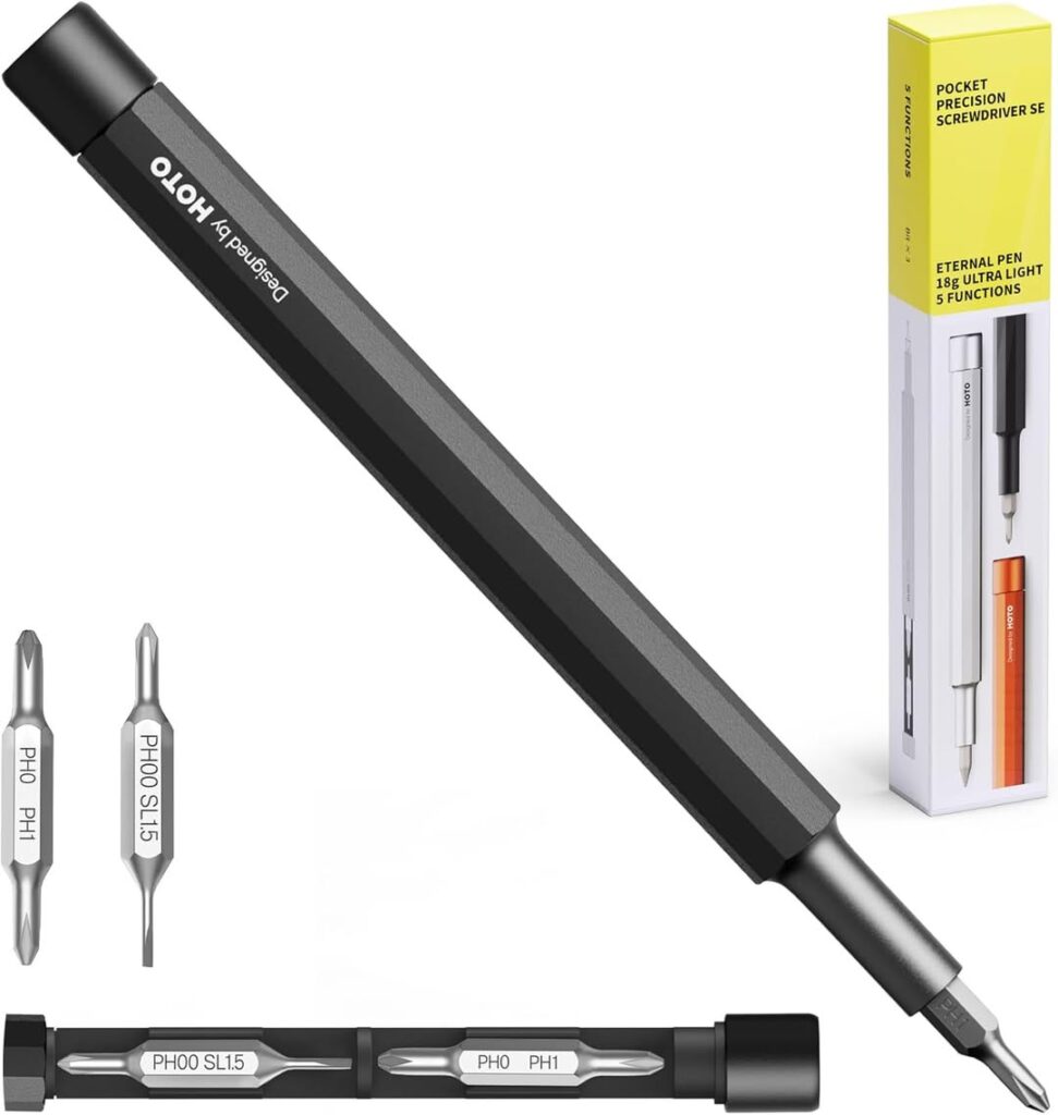 HOTO 5 in 1 Multitool Pocket Screwdriver