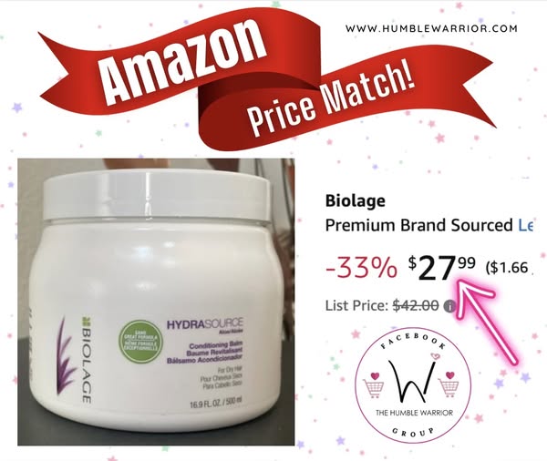 Biolage Hydra Source Conditioning Balm.