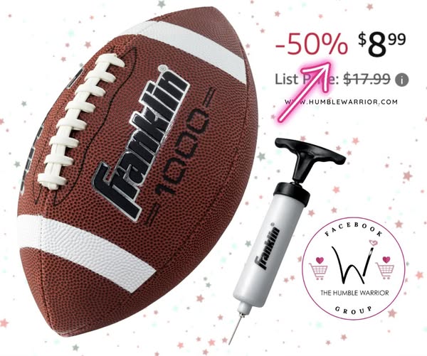 Franklin Sports Official Size Football