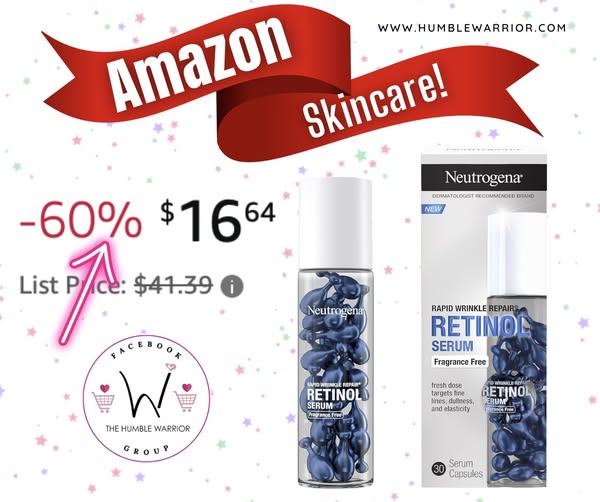 Neutrogena Rapid Wrinkle Repair Retinol Face Serum Capsules