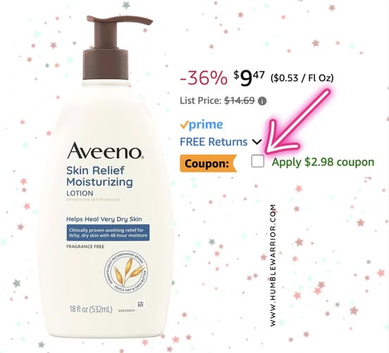Aveeno Skin Relief Fragrance-Free Moisturizing Lotion