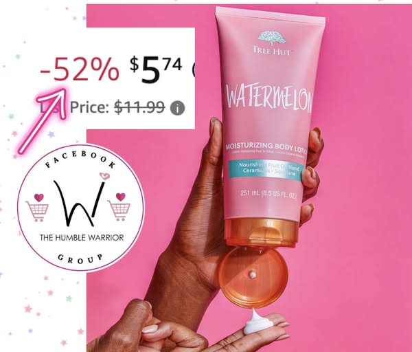 Tree Hut Watermelon Moisturizing Body Lotion