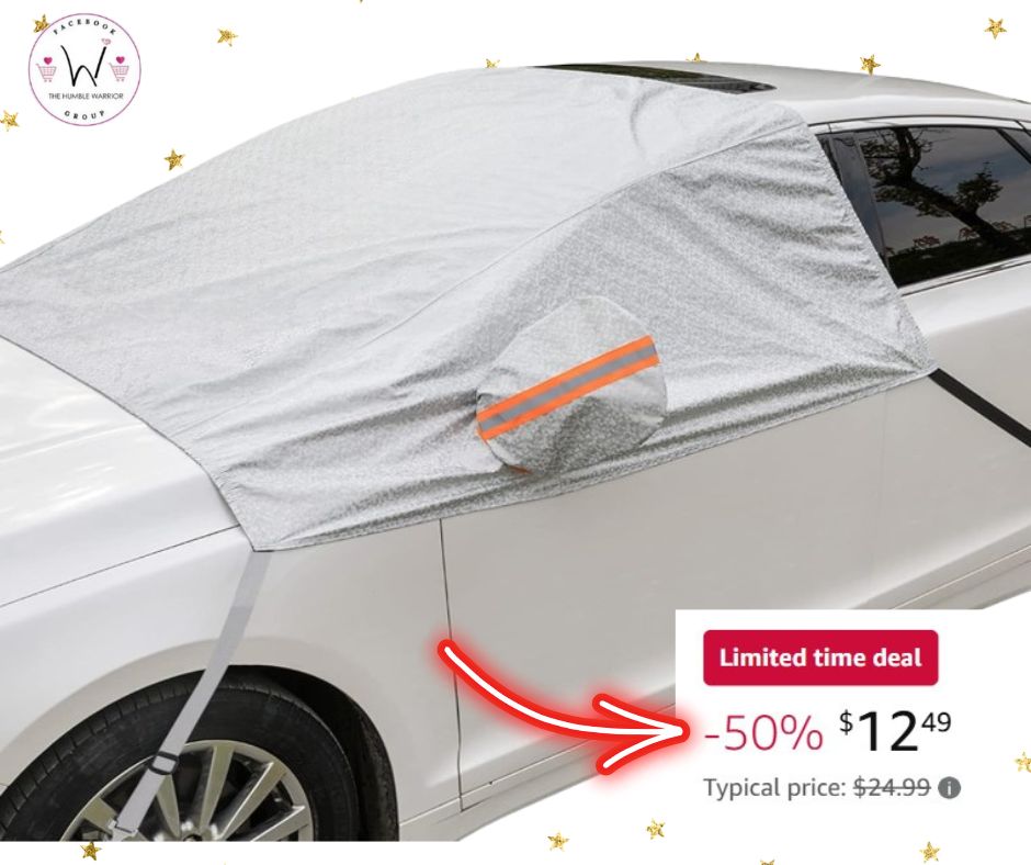Windshield snow and ice cover for most cars and SUV!