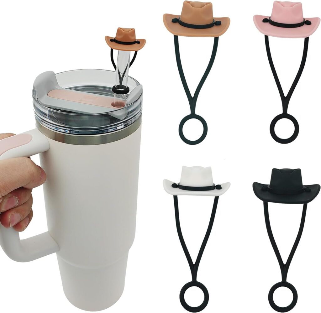 Adorable Cowboy Hat Straw Covers
