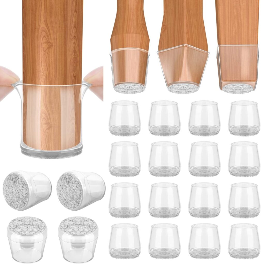 16 Pack of Silicone Chair Leg Covers!