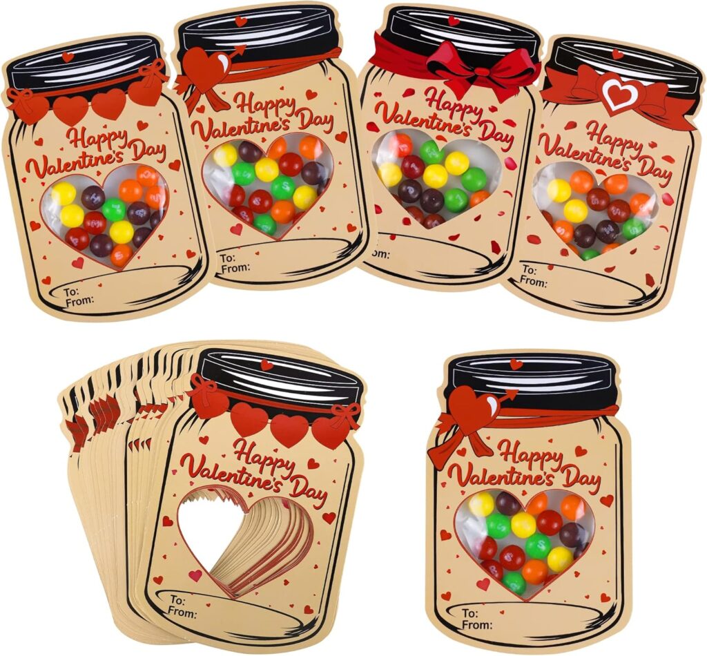 60-Pack of Valentine’s Day cards