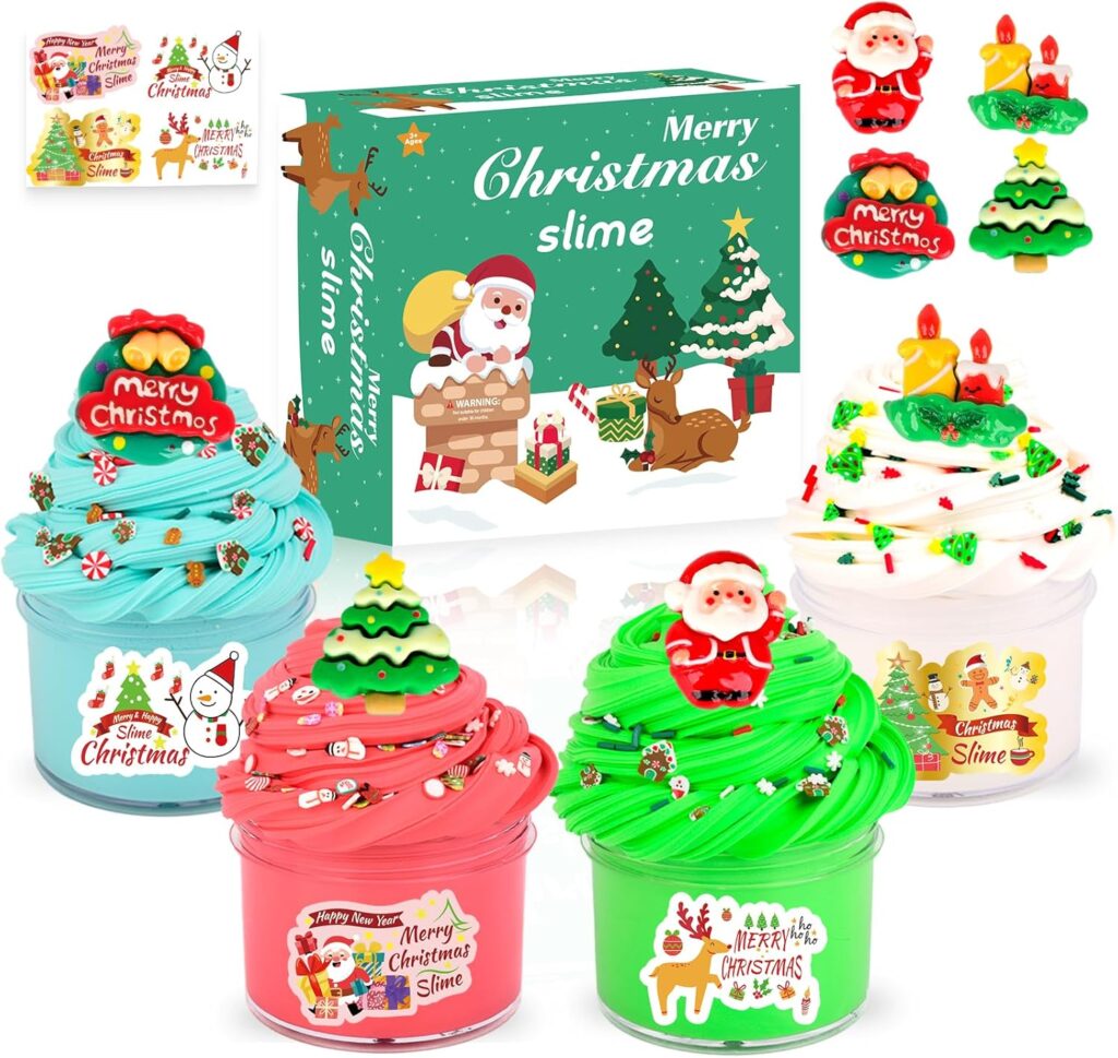 Merry Christmas Butter Slime Set!