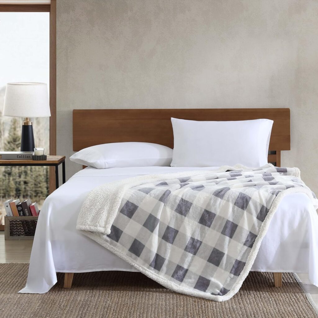 Eddie Bauer Reversible Throw Blanket!