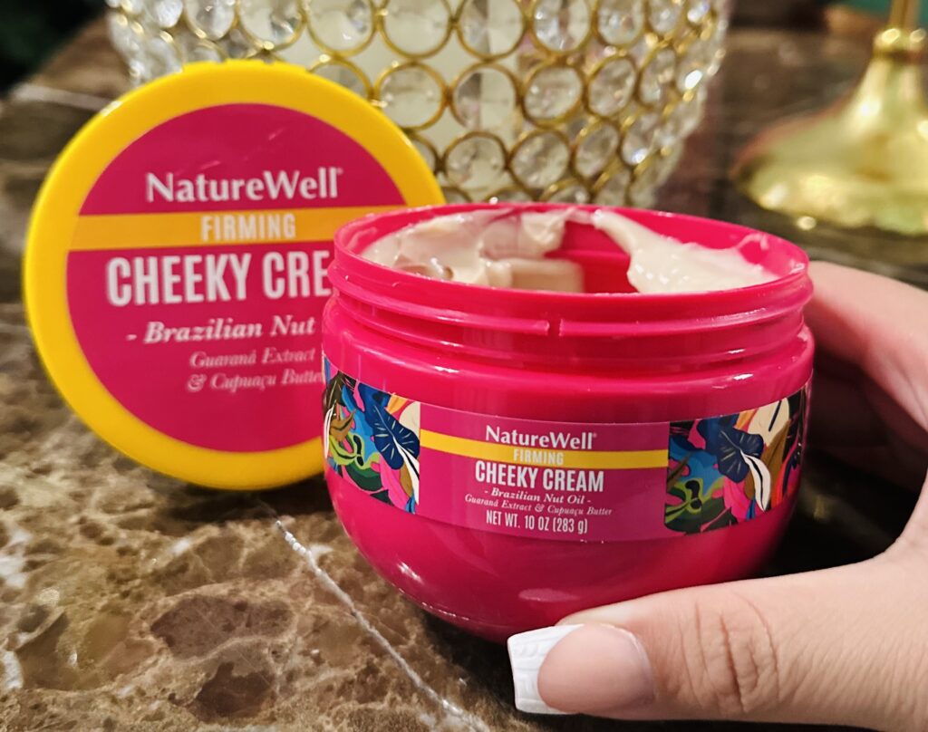 The NATURE WELL Ultra-Rich Firming & Tightening Cheeky Body Cream!