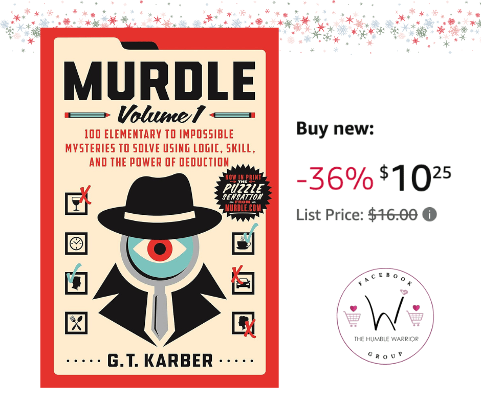 Perfect Puzzle Book for True Crime Fans