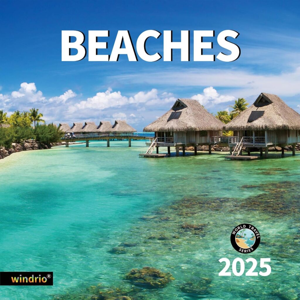 2025 Beaches Wall Calendar!
