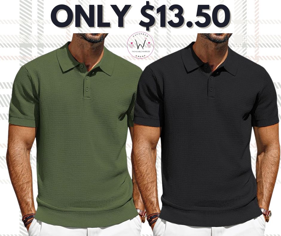 Men’s Knit Polo Shirts